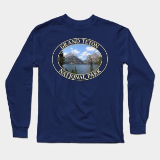 Jenny Lake at Grand Teton National Park in Wyoming Long Sleeve T-Shirt